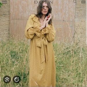 Doen Rory Dress, Sunsoaked Foothills Floral, XS